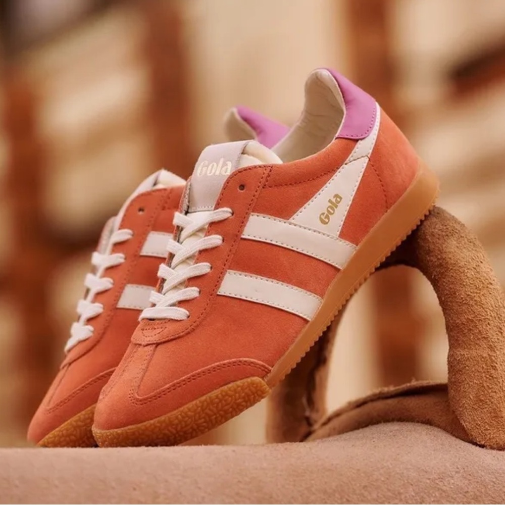 Gola Orange and Purple Women's Sneakers
